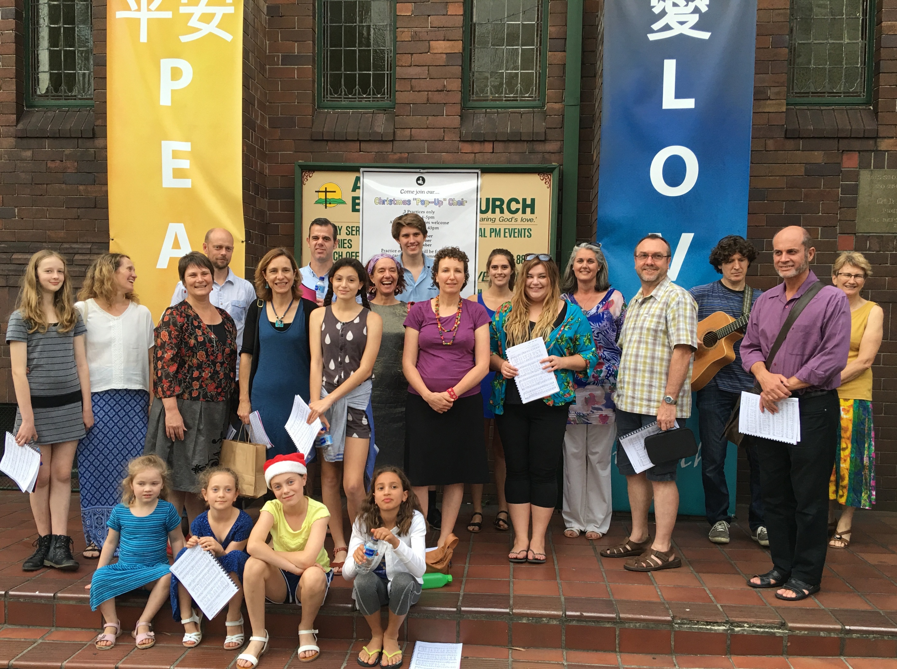 Christmas pop up choir offers joy to community