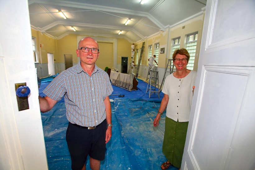 Community hall refresh under way